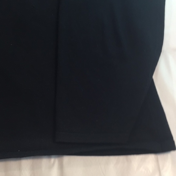 NOTATIONS 2X Black Cardigan USED Round Neck Soft Rayon Nylon Pit to Pit 25 1/2" - Picture 13 of 15